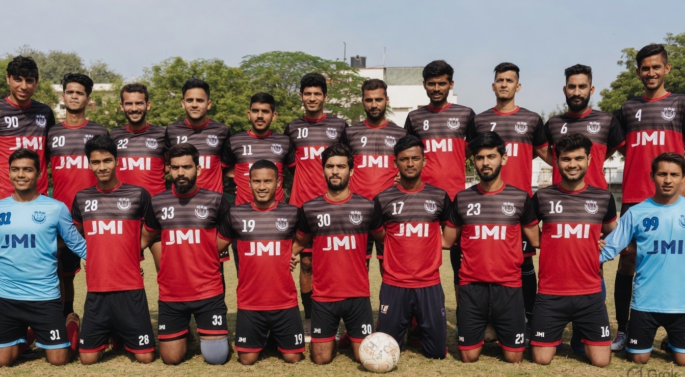 JMI team in custom kits