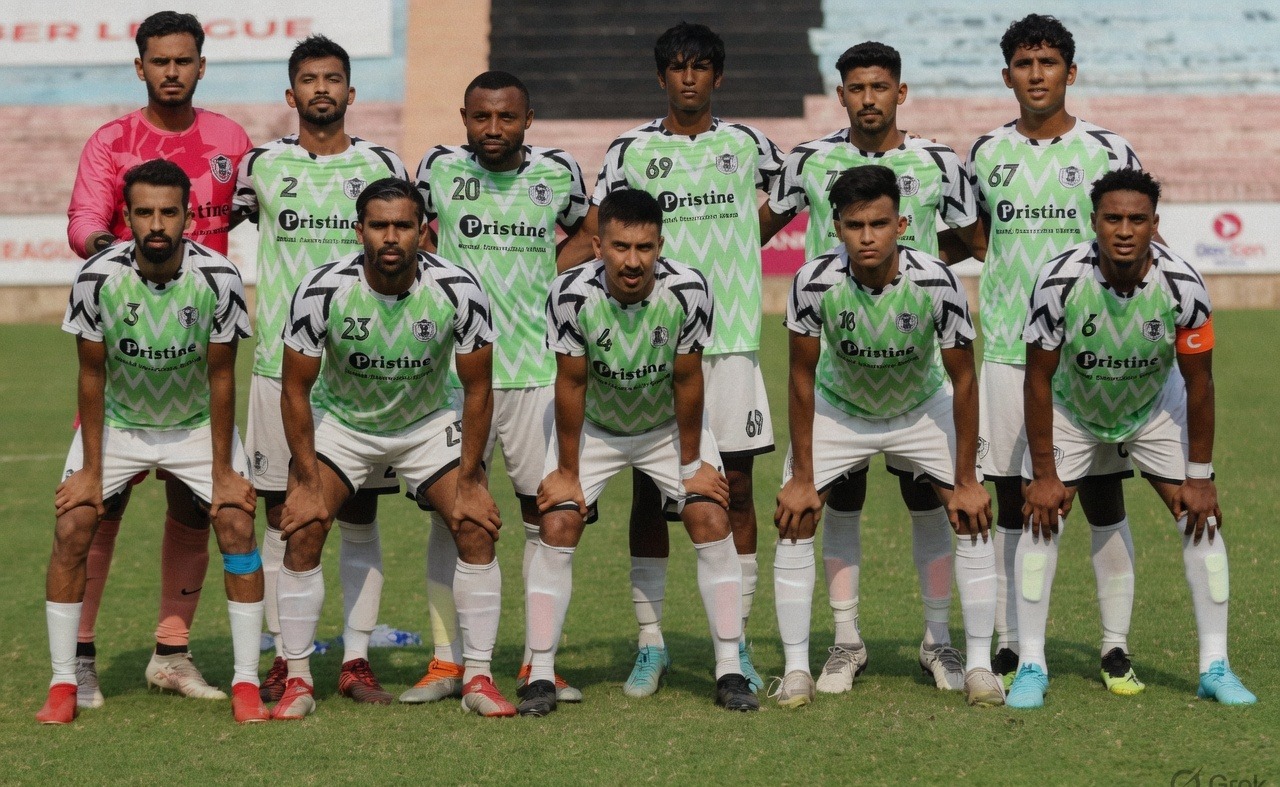 Pristine match-day squad